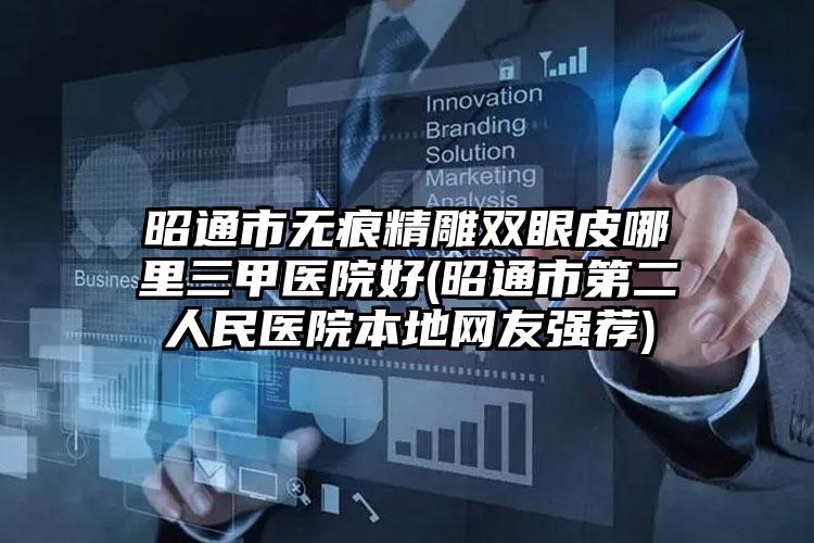 昭通市无痕精雕双眼皮哪里三甲医院好(昭通市第二人民医院本地网友强荐)